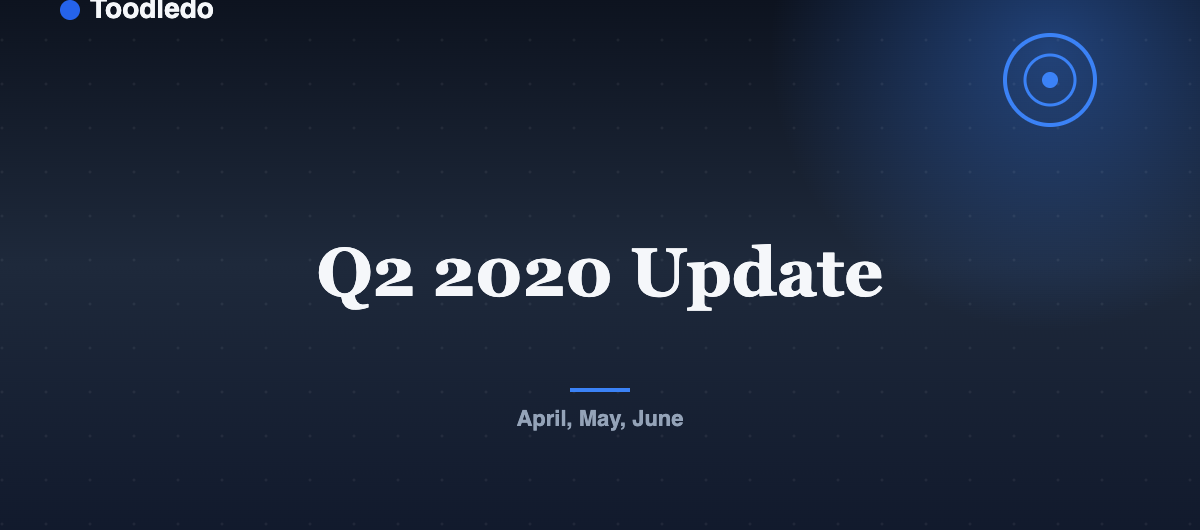 Q2 2020 Update Q2 2020 Update — Toodledo Blog featured image