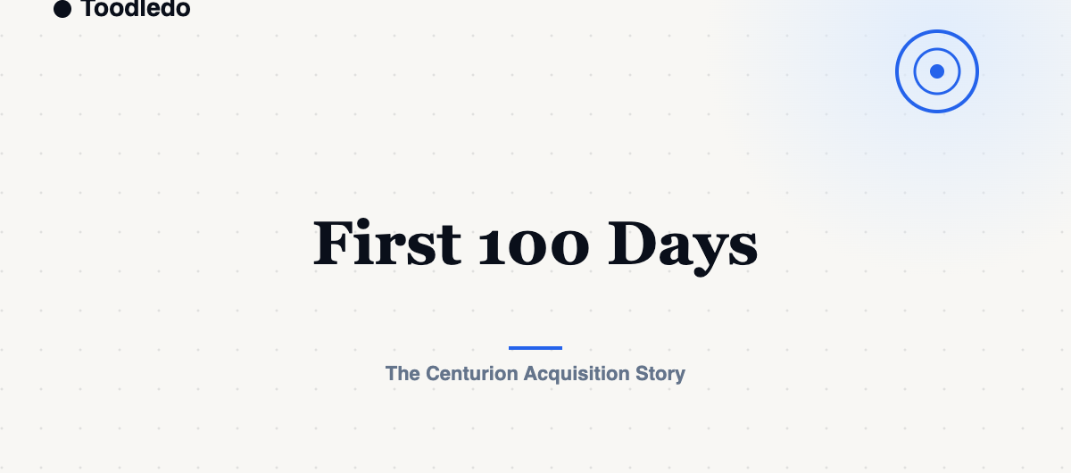 First 100 Days — Toodledo Blog featured image