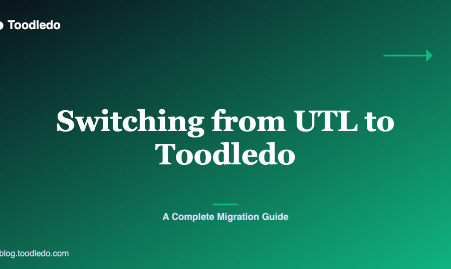 Switching from UTL to Toodledo — Toodledo Blog featured image