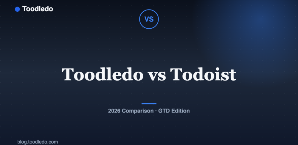 Toodledo vs Todoist — Toodledo Blog featured image